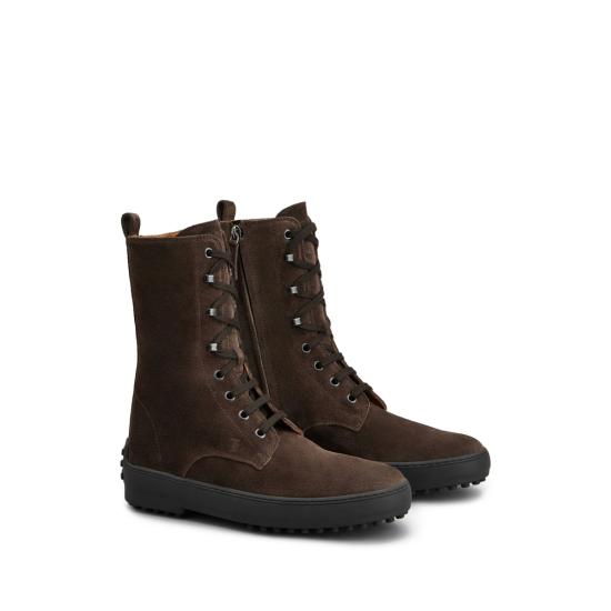 26FW 토즈 윈터 고미노 앵클 부츠 XXW84L0JU70R E0S808 BROWN - TODS