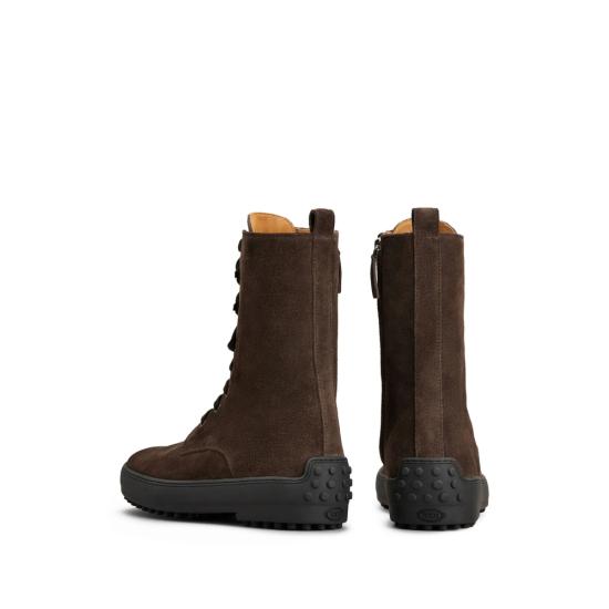 26FW 토즈 윈터 고미노 앵클 부츠 XXW84L0JU70R E0S808 BROWN - TODS