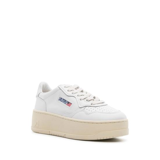 26FW 오트리 메달리스트 플랫폼 스니커즈 PTLW LL15 WHITE - AUTRY