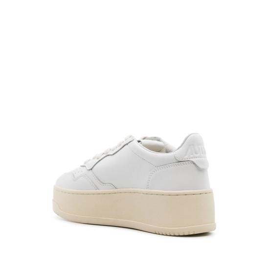 26FW 오트리 메달리스트 플랫폼 스니커즈 PTLW LL15 WHITE - AUTRY