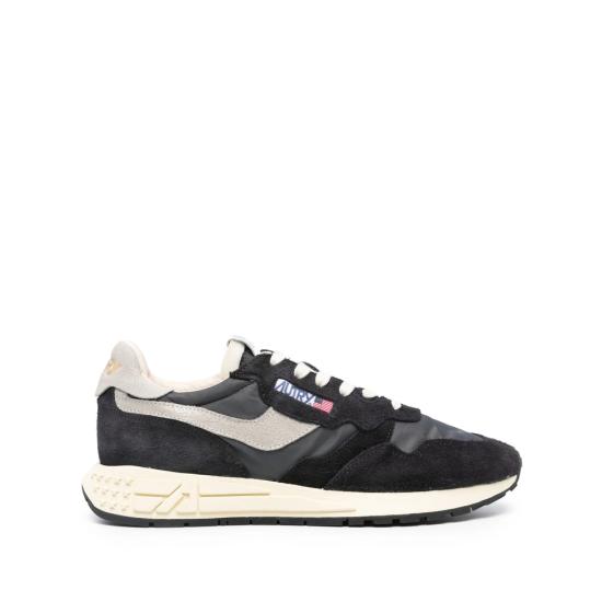 26FW 오트리 릴윈드 로우 나일론 스웨이드 스니커즈 WWLM NC05 BLACK
