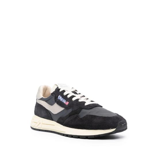 26FW 오트리 릴윈드 로우 나일론 스웨이드 스니커즈 WWLM NC05 BLACK - AUTRY