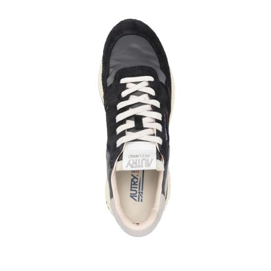 26FW 오트리 릴윈드 로우 나일론 스웨이드 스니커즈 WWLM NC05 BLACK - AUTRY