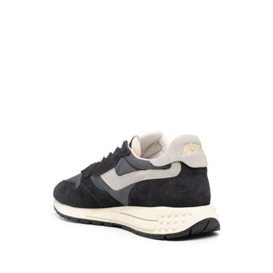 26FW 오트리 릴윈드 로우 나일론 스웨이드 스니커즈 WWLM NC05 BLACK - AUTRY