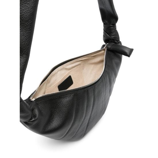 26FW 르메르 크루아상 레더 숄더백 BG0003 LL0018 BK999 BLACK - LEMAIRE