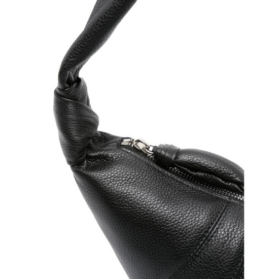26FW 르메르 크루아상 레더 숄더백 BG0003 LL0018 BK999 BLACK - LEMAIRE