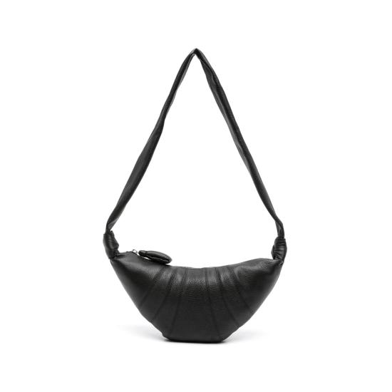 26FW 르메르 크루아상 레더 숄더백 BG0003 LL0018 BK999 BLACK - LEMAIRE