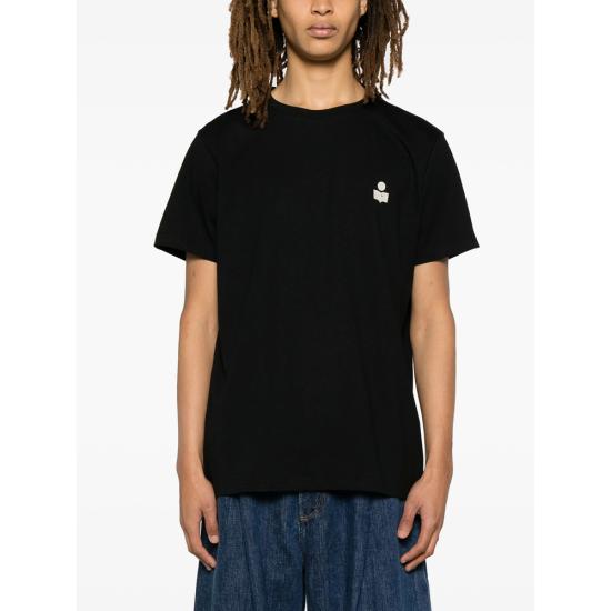 26FW 이자벨마랑 반팔 티셔츠 B1N19H TS0047HA BKEC BLACK - ISABEL MARANT