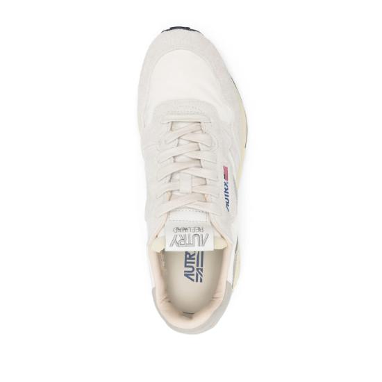 26FW 오트리 릴윈드 로우 나일론 스웨이드 스니커즈 WWLM NC04 WHITE - AUTRY