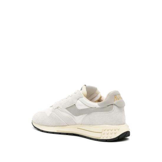 26FW 오트리 릴윈드 로우 나일론 스웨이드 스니커즈 WWLM NC04 WHITE - AUTRY
