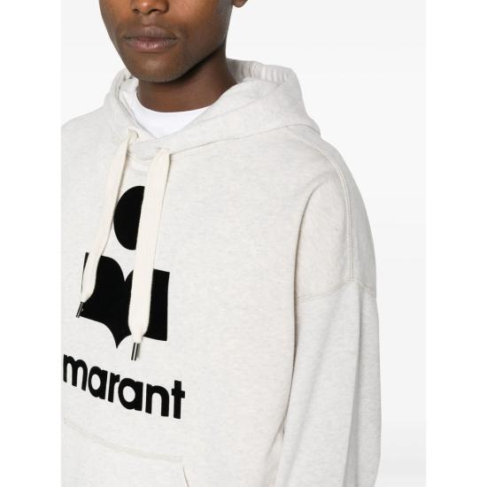 26FW 이자벨마랑 후드 티셔츠 B1M18H SW0027HA 23EC GREY - ISABEL MARANT