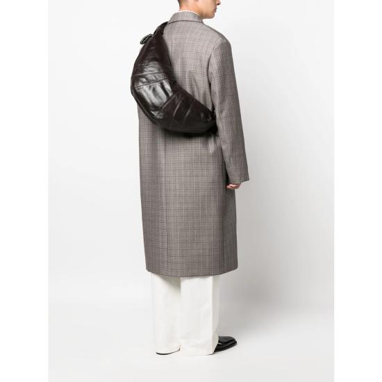 26FW 르메르 크루아상 라지 소프트 그레인드 레더 크로스백 BG0000 LL095 BR490 BROWN - LEMAIRE
