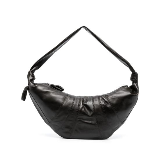 26FW 르메르 크루아상 라지 소프트 그레인드 레더 크로스백 BG0000 LL095 BR490 BROWN