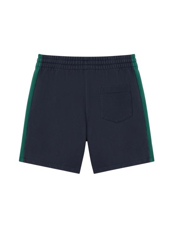 26FW 카사블랑카 숏팬츠 MPF26JTR392 01 NAVY GREEN YELLOW - CASABLANCA