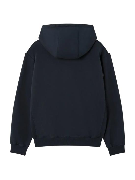 26FW 카사블랑카 후드 티셔츠 MPF26JTP545 01 NAVY GREEN WHITE - CASABLANCA