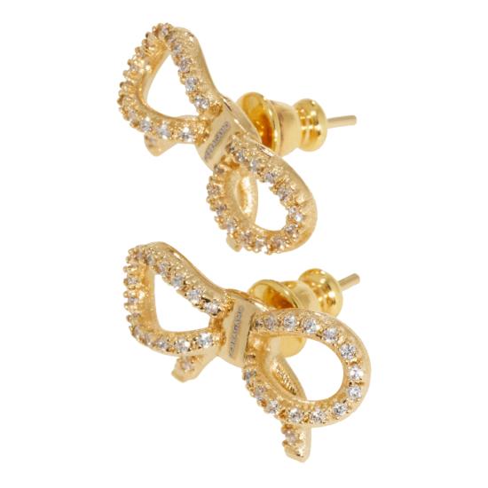 26FW 살바토레 페라가모 이어링 795069 760983ORO CRYSTAL Gold - SALVATORE FERRAGAMO