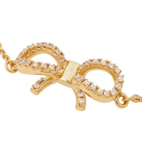 26FW 살바토레 페라가모 팔찌 795054 760981ORO CRYSTAL Gold - SALVATORE FERRAGAMO