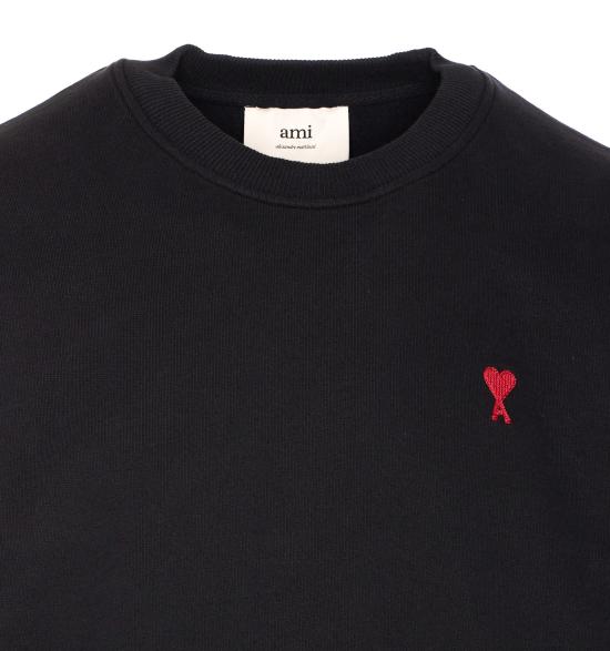 26FW 아미 알렉산드르 마티우시 스웨터 BFUSW035 730001 BLACK - AMI ALEXANDRE MATIUSSI