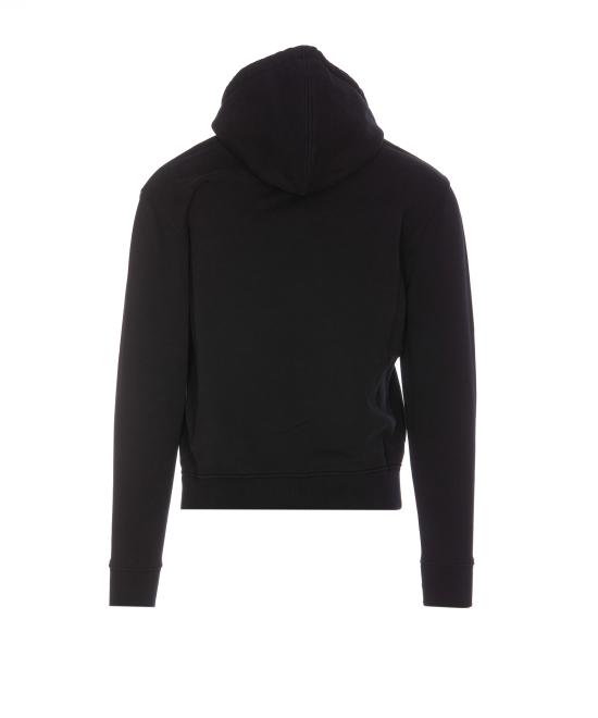 26FW 아미 알렉산드르 마티우시 후드 티셔츠 BFUSW235 730001 Black - AMI ALEXANDRE MATIUSSI