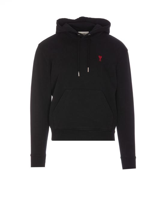 26FW 아미 알렉산드르 마티우시 후드 티셔츠 BFUSW235 730001 Black