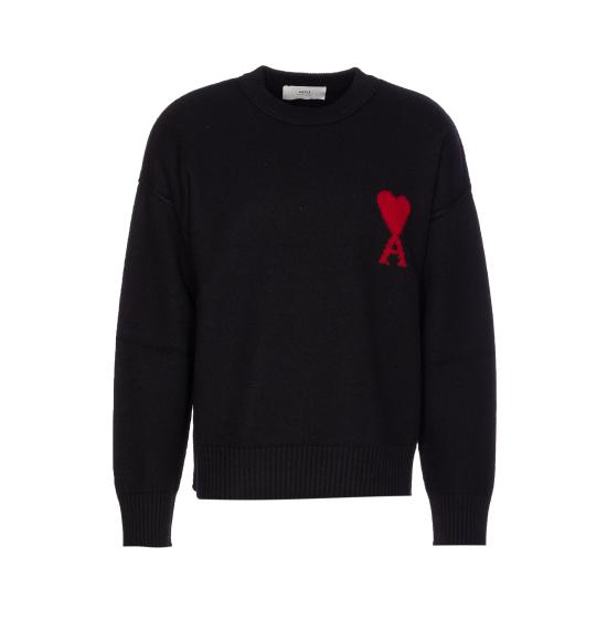 26FW 아미 알렉산드르 마티우시 스웨터 UKS838 018009 BLACK