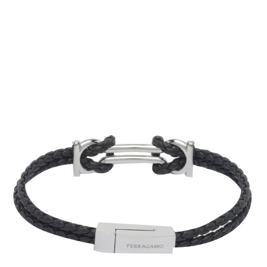 26FW 살바토레 페라가모 브레이슬릿 796081 770422NERO Black - SALVATORE FERRAGAMO
