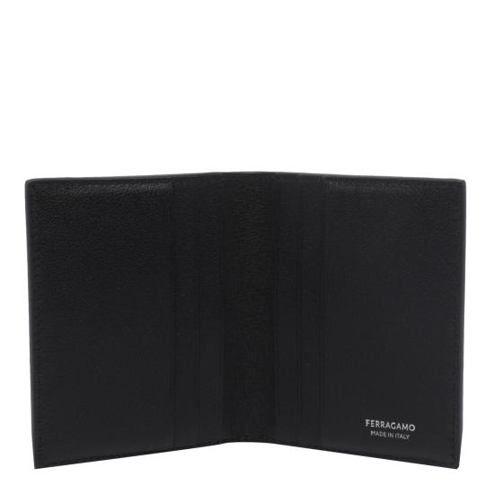 26FW 살바토레 페라가모 모노그램 카드 홀더 780074 661570NERO Black - SALVATORE FERRAGAMO