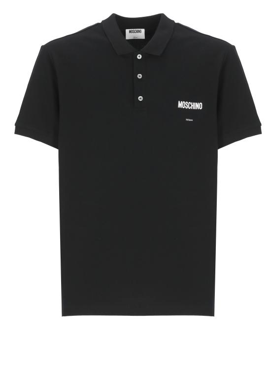 26FW 모스키노 폴로 티셔츠 1601 52421555 Black