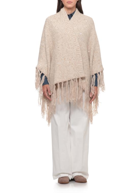 26FW 페세리코 케이프 A99895F03 F9243F44 Beige - PESERICO