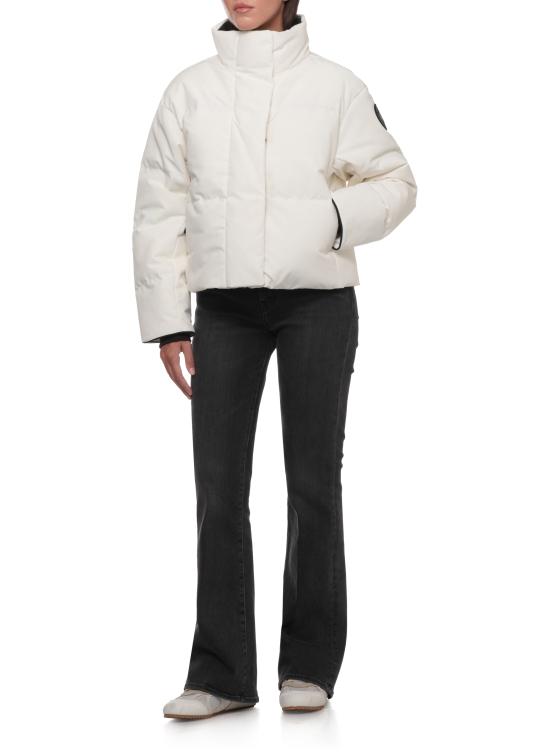 26FW 캐나다구스 그랜드뷰 크롭드 재킷 블랙 라벨 2266WB GRANDVIEW CROPPED9433 White - CANADA GOOSE