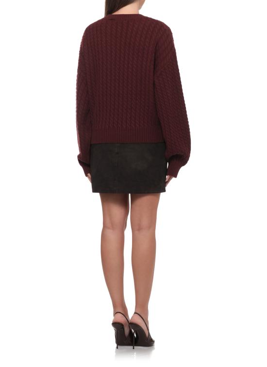 26FW 로테이트 스웨터 116437741 Burgundy - ROTATE