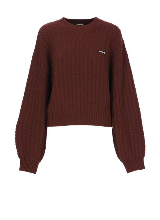 26FW 로테이트 스웨터 116437741 Burgundy