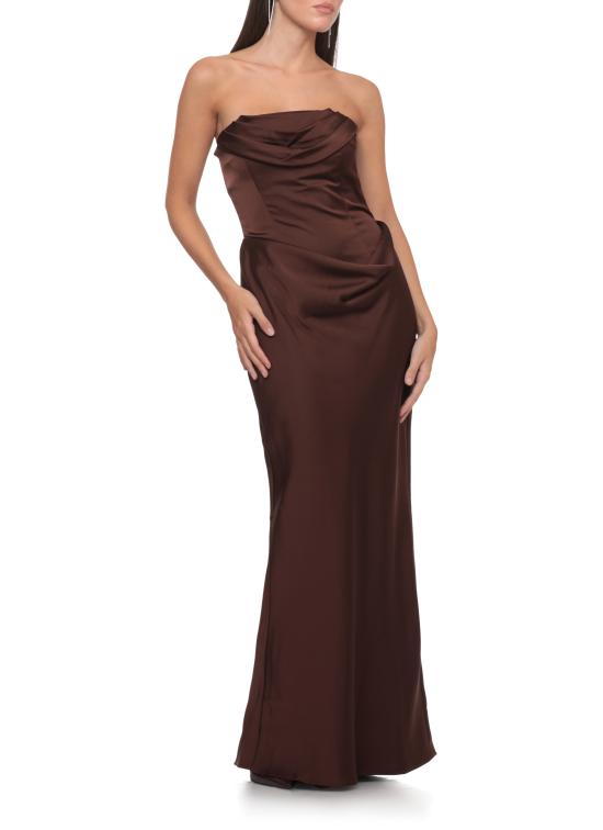 26FW 로테이트 미디 원피스 1163362910 Brown - ROTATE