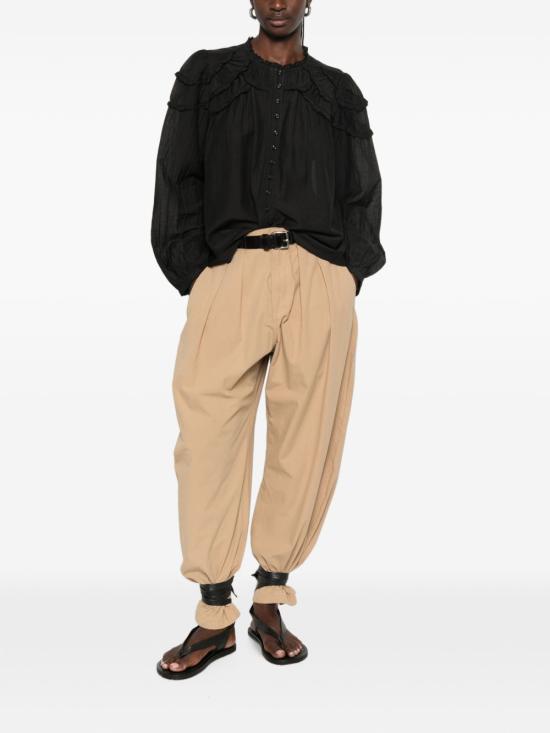 26FW 이자벨마랑에뚜왈 크리스타 블라우스 크리스타 블라우스 HT0681FB B3J04E01BK - ISABEL MARANT ETOILE