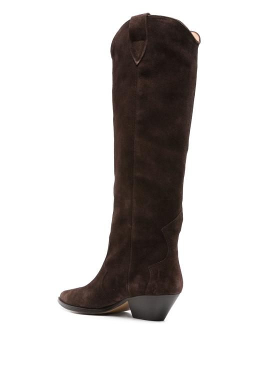 26FW 이자벨마랑 덴비 스웨이드 카프스킨 카우보이 부츠 BT0001FA A1A03S50CL MARRONE - ISABEL MARANT