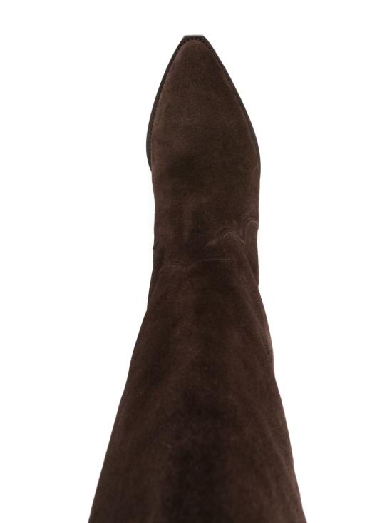 26FW 이자벨마랑 덴비 스웨이드 카프스킨 카우보이 부츠 BT0001FA A1A03S50CL MARRONE - ISABEL MARANT