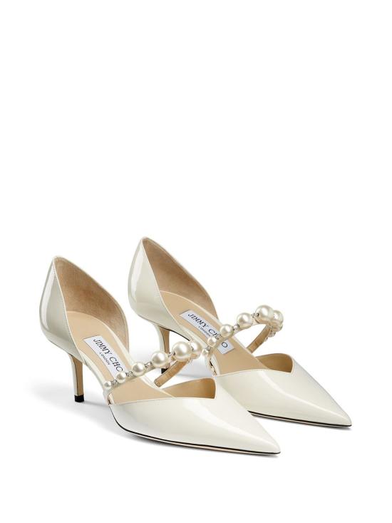 26FW 지미추 힐/펌프스 AURELIE65XKM LW BIANCO - JIMMY CHOO