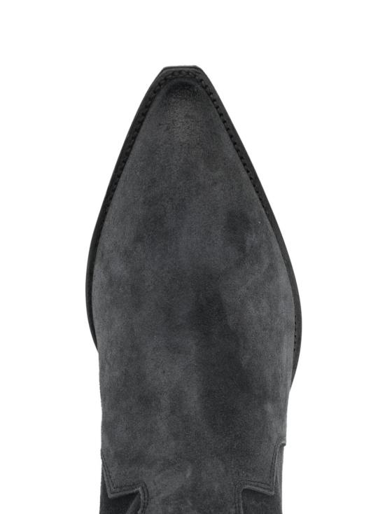 26FW 이자벨마랑 덴비 스웨이드 카프스킨 카우보이 부츠 BT0001FA A1A03S02FK Nero - ISABEL MARANT