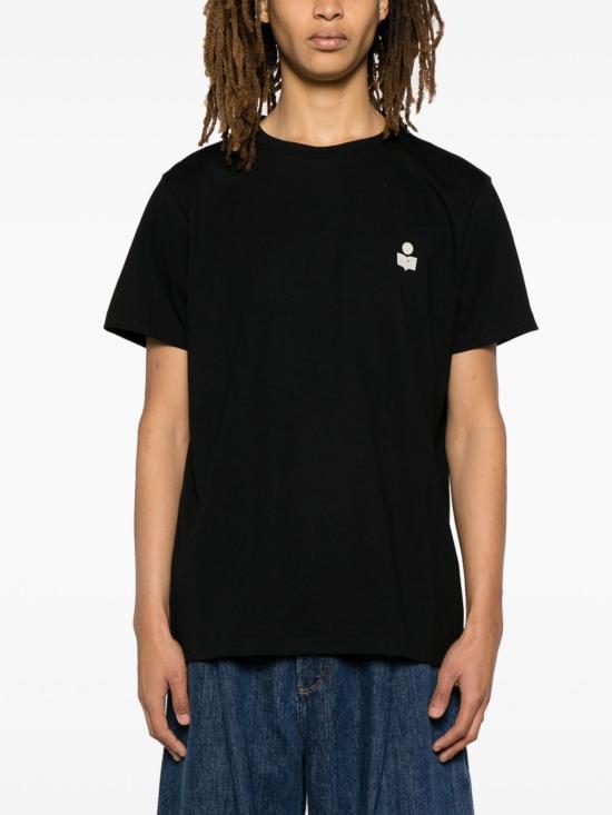 26FW 이자벨마랑 반팔 티셔츠 TS0047HA B1N19HBKEC Nero - ISABEL MARANT