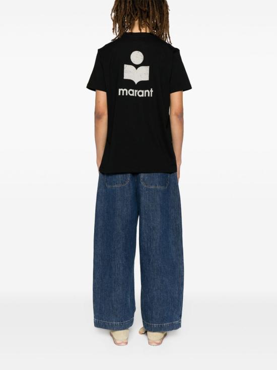 26FW 이자벨마랑 반팔 티셔츠 TS0047HA B1N19HBKEC Nero - ISABEL MARANT