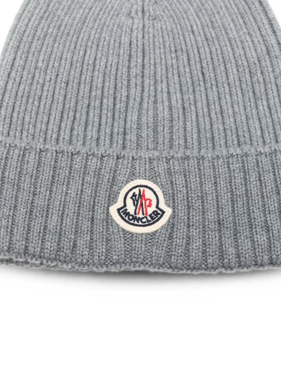 26FW [키즈] 몽클레어 모자 3B00009 M1131981 Grigio - MONCLER