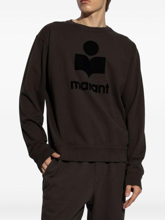 26FW 이자벨마랑 미코이 로고 스웨트 셔츠 SW0029HA B1M18H02FK Nero - ISABEL MARANT