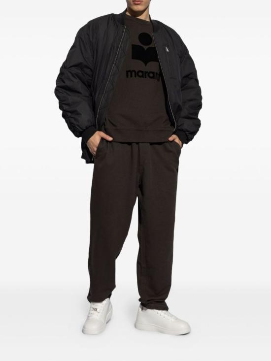 26FW 이자벨마랑 미코이 로고 스웨트 셔츠 SW0029HA B1M18H02FK Nero - ISABEL MARANT