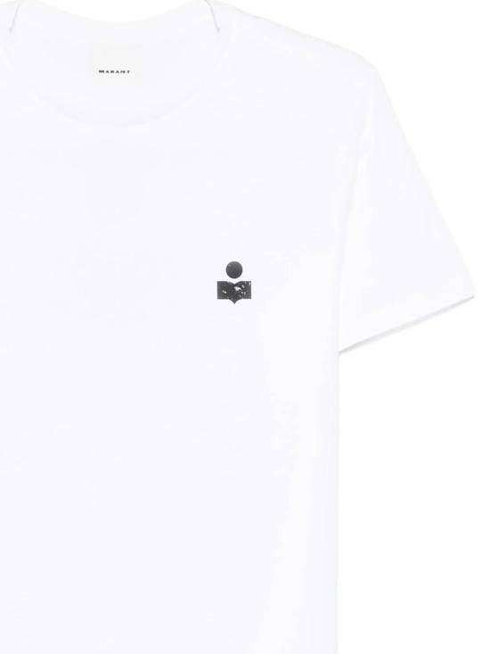 26FW 이자벨마랑 반팔 티셔츠 TS0047HA B1N19HWHBK Bianco - ISABEL MARANT