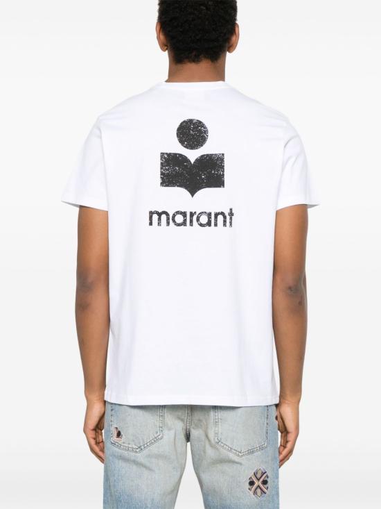 26FW 이자벨마랑 반팔 티셔츠 TS0047HA B1N19HWHBK BIANCO - ISABEL MARANT