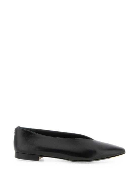 26FW 지미추 플랫 슈즈 MARGOTFLATGUV BLACK NERO