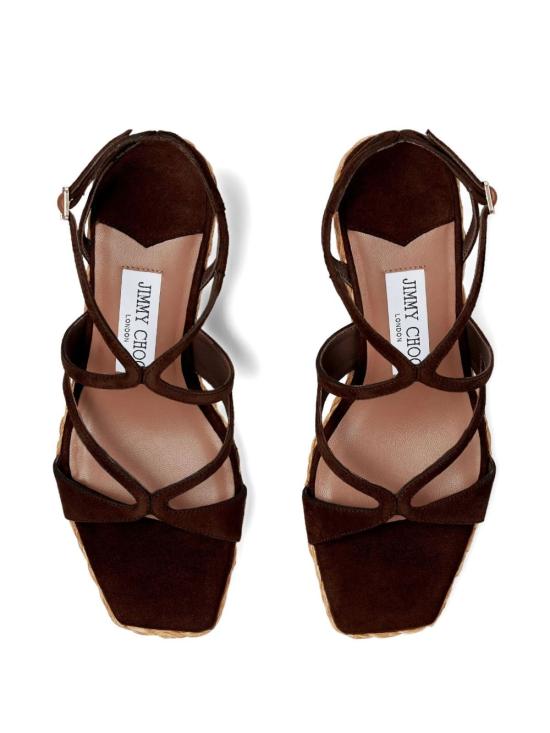 26FW 지미추 샌들 AYLA85CUG COFFEE Marrone - JIMMY CHOO