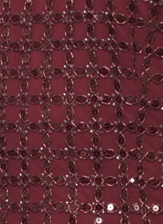 26FW 로테이트 미디 원피스 1162922734 Burgundy - ROTATE