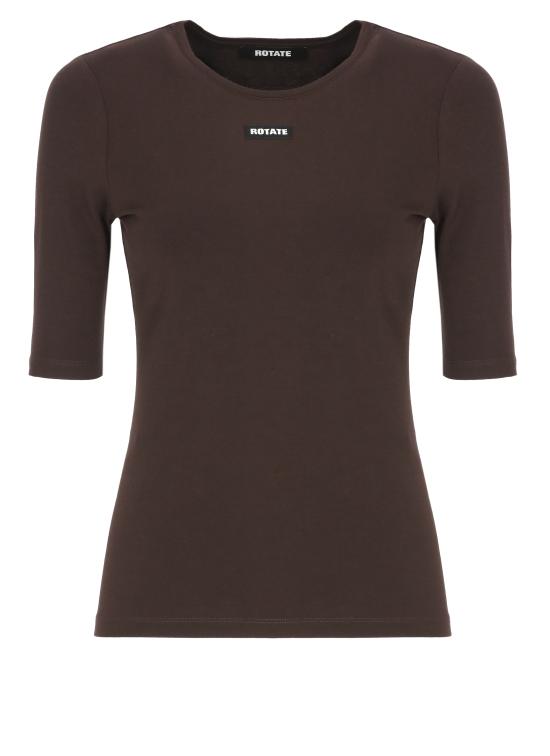 26FW 로테이트 반팔 티셔츠 1131311667 Brown