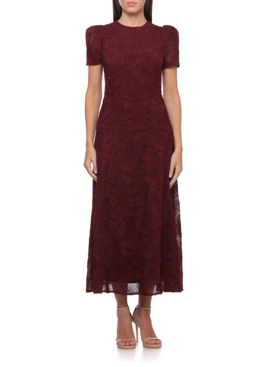 26FW 로테이트 미디 원피스 116272741 Burgundy - ROTATE